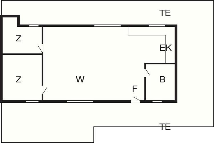 6 Person Holiday Home In Skagen Eksteriør billede